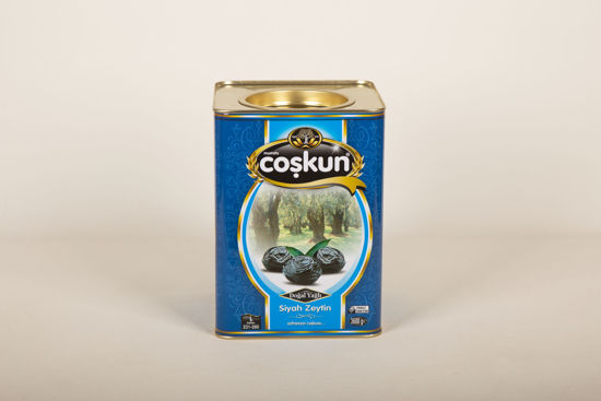 Siyah Zeytin Yağlı Sele 3.6  kg Teneke 231-260 Yağlı Sele L resmi