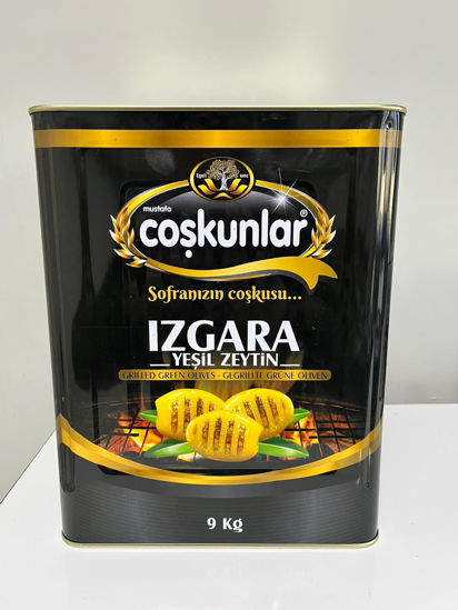 IZGARA YEŞİL ZEYTİN 9 KG TNK  EKSTRA BOY resmi